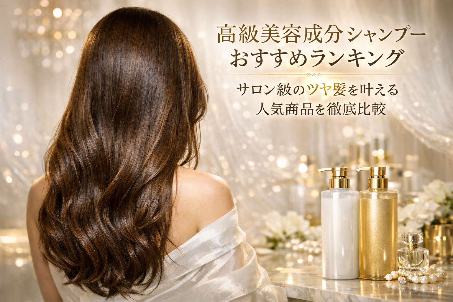 高級美容成分シャンプーおすすめランキング ！サロン級のツヤ髪を叶える人気商品を徹底比較